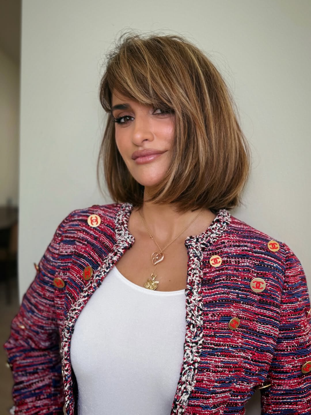 1 رئيسية إطلالة النجمة Penelope Cruz بقصة شعر الـ Boyfriend Bob